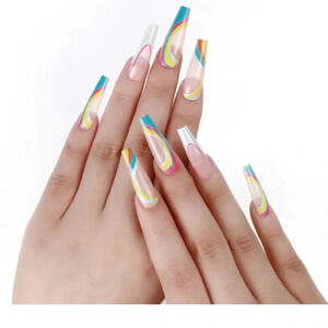 Two Minute Manicure Press On Gel Nails - 24 Nails